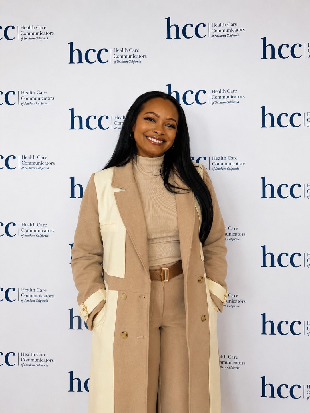 Tasha LaShawn at a Health Care Communicators event